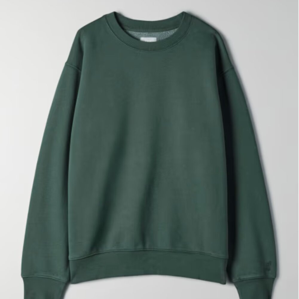 Aritzia TNA COZY AF Perfect Crew Sweatshirt (ORIGINAL TNA BRANDING)